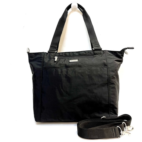 Baggallini Handbags - Baggallini ‘Boulevard’ Black Nylon Computer Bag/Tote